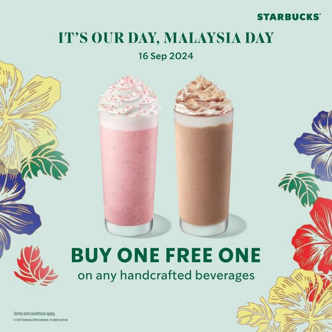 16 September 2024 Starbucks Malaysia Day Celebration With 