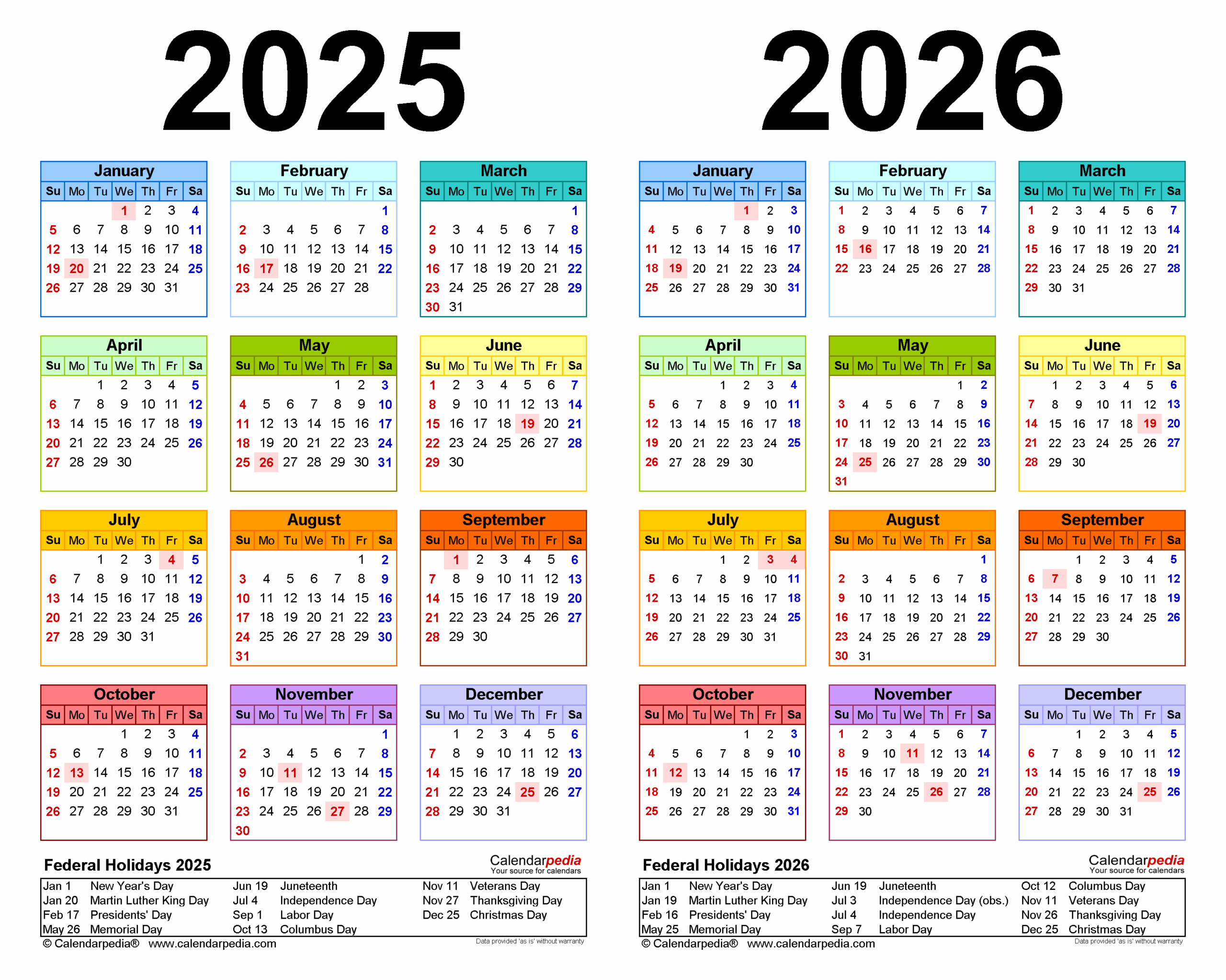 Calendar August 2025 To July 2026