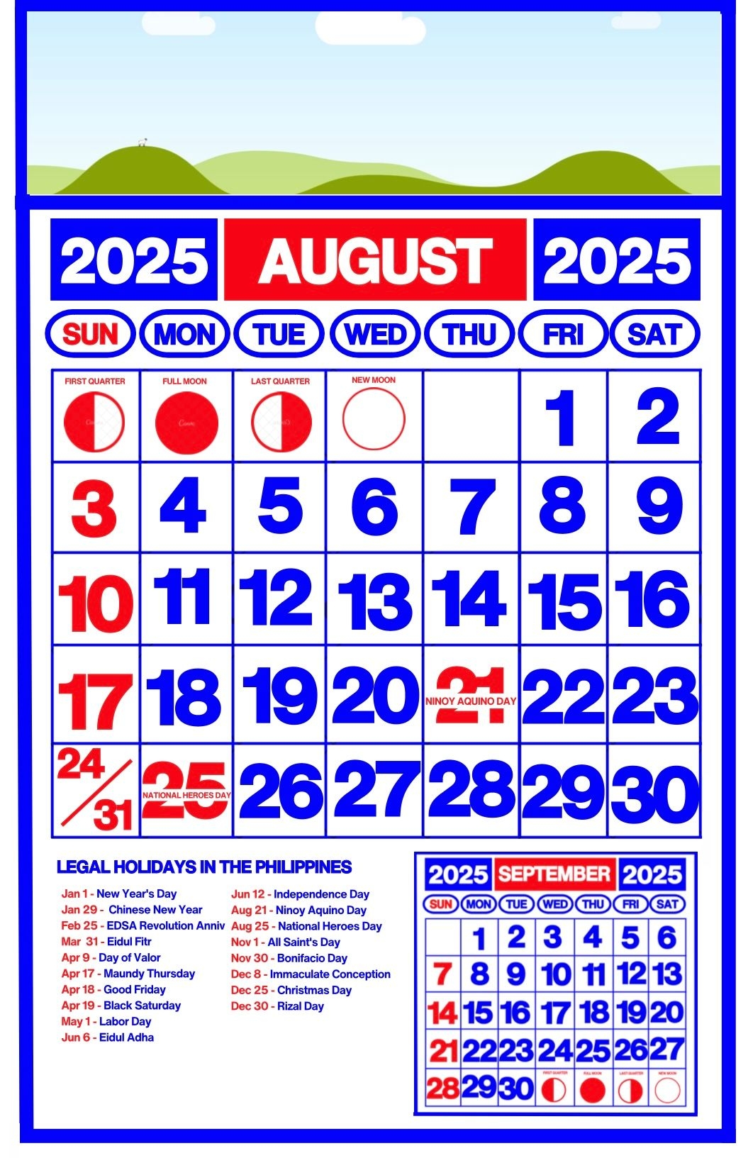 2025 Calendar By Jyloves Raket PH 2025 Calendar By Jyloves Raket PH