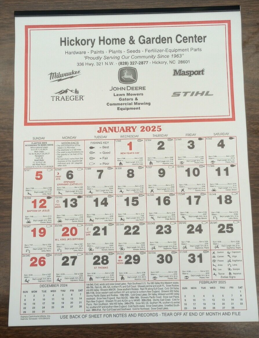 June 2025 Fishing Calendar