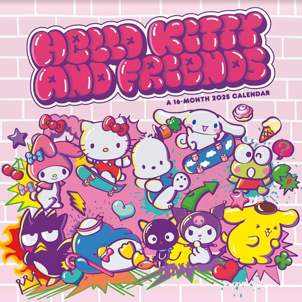 Hello Kitty June 2025 Calendar