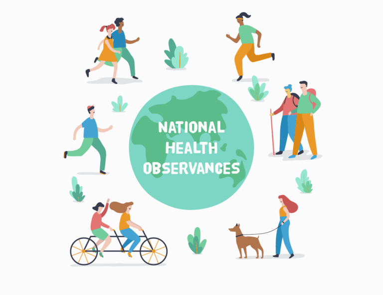 2025 National Health Observances Calendar Wellable