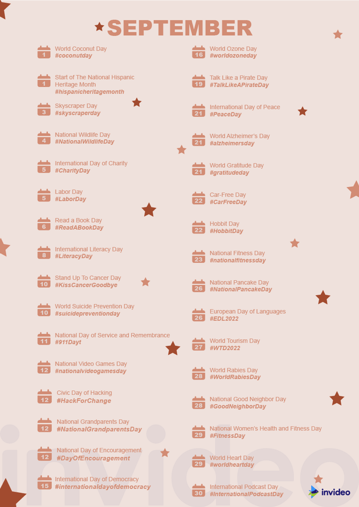 2025 s Complete List Of Social Media Holidays With Hashtags
