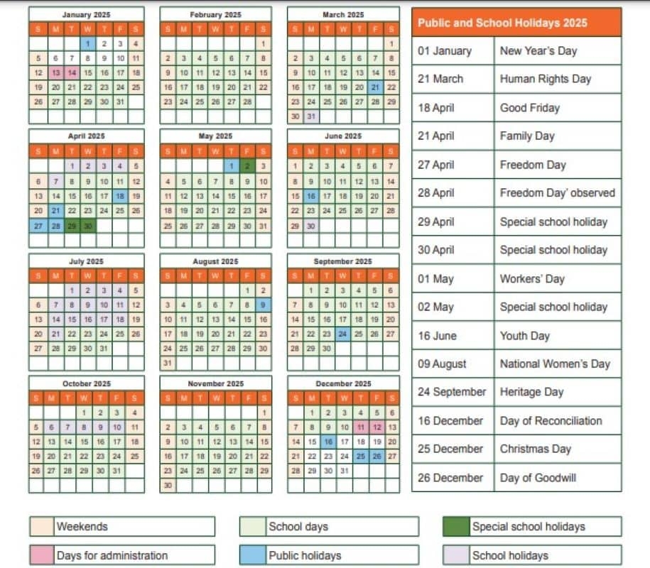 2025 School Calendar And Curriculum Term Dates New Subjects And special Holidays The Citizen