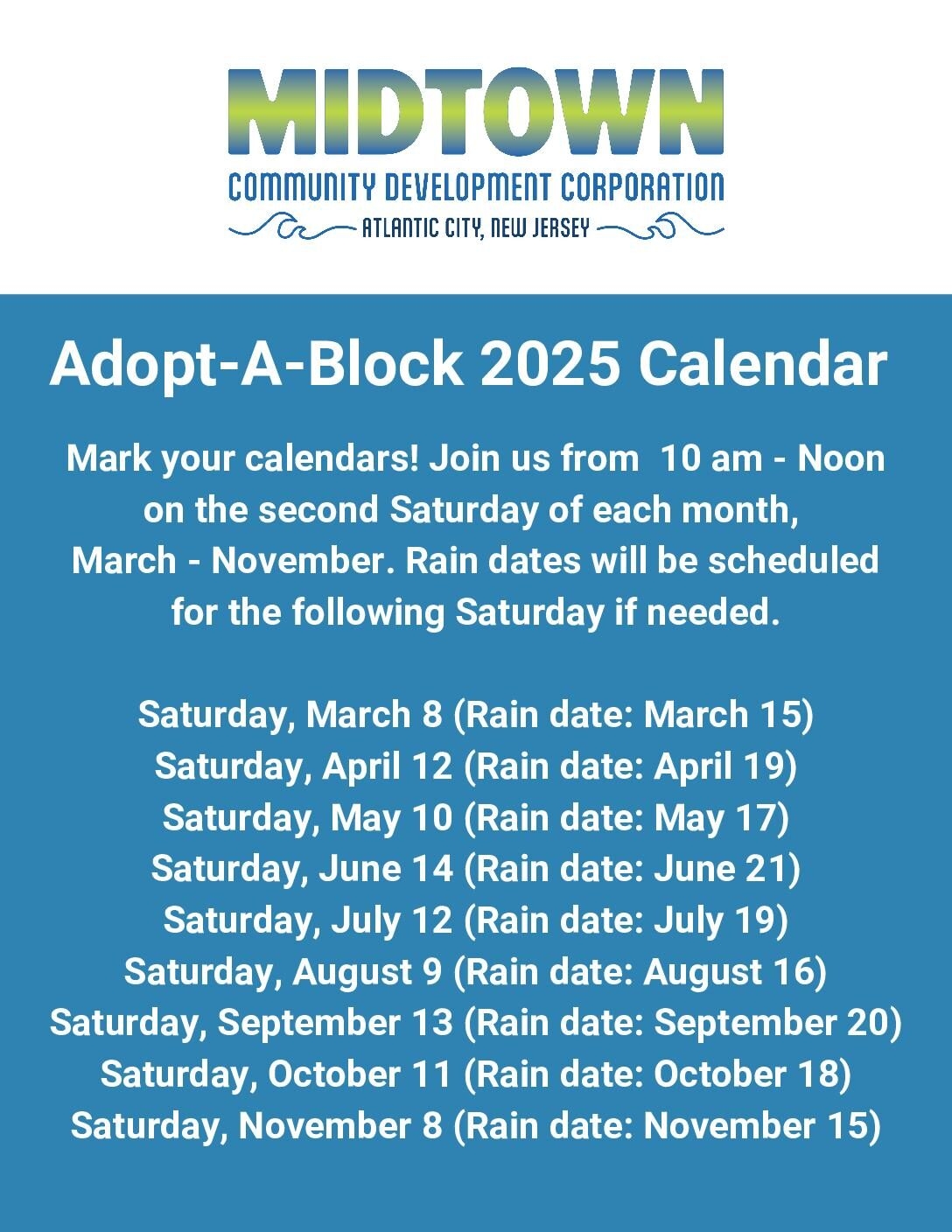 Atlantic City Event Calendar August 2025
