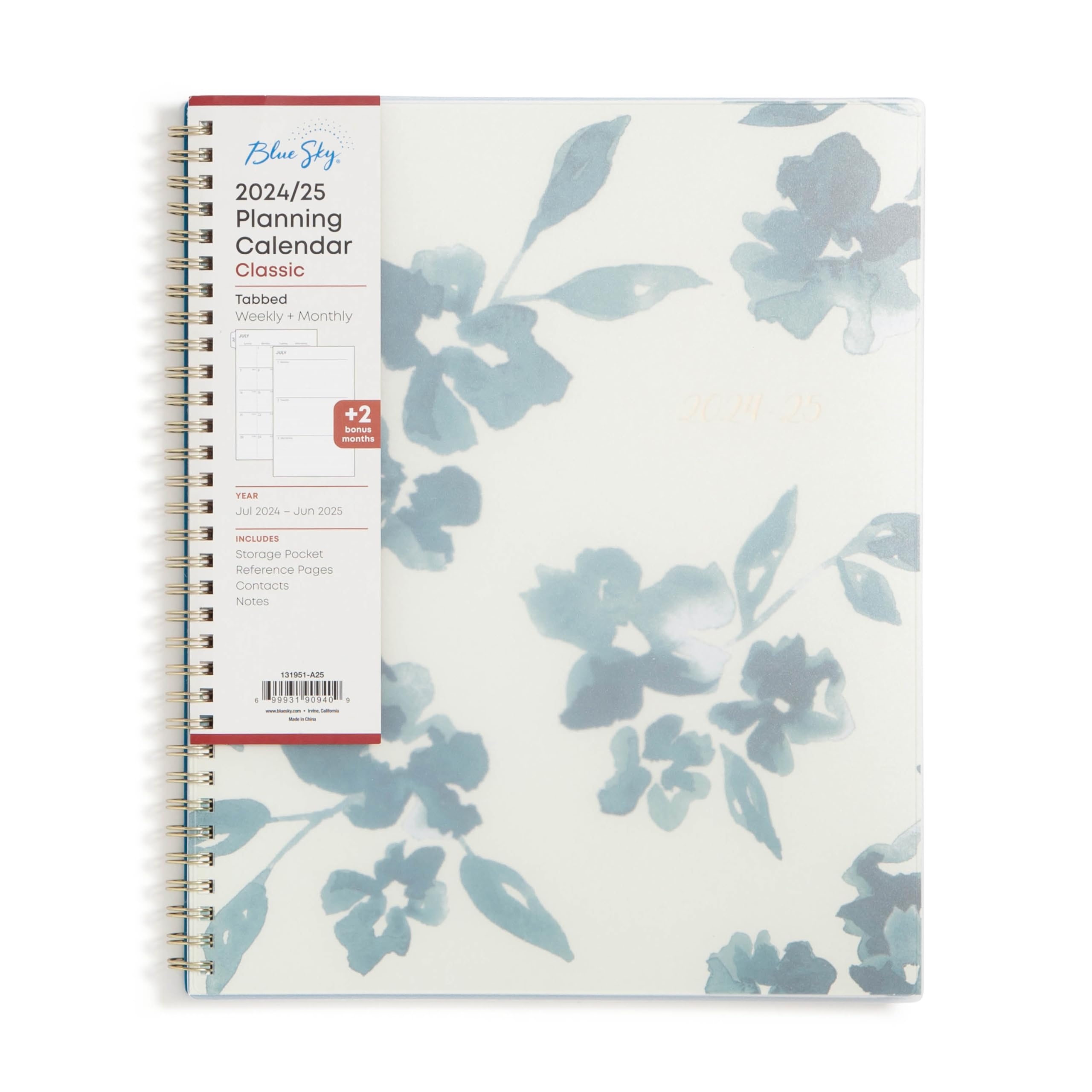 Amazon Blue Sky 2024 2025 Academic Year Weekly And Monthly Planner 8 5
