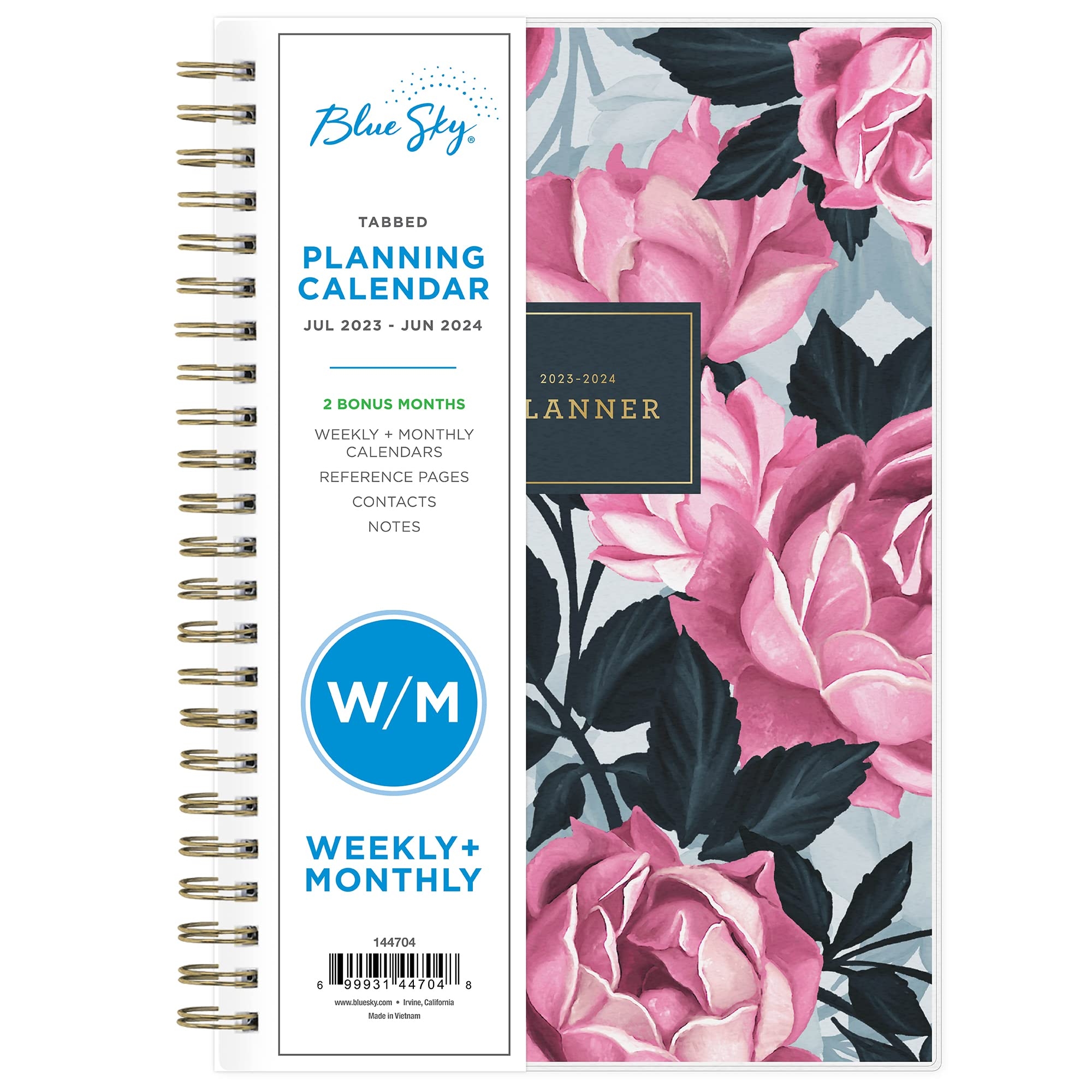Amazon Blue Sky July 2023 June 2024 Academic Year Weekly And Monthly Planner 5