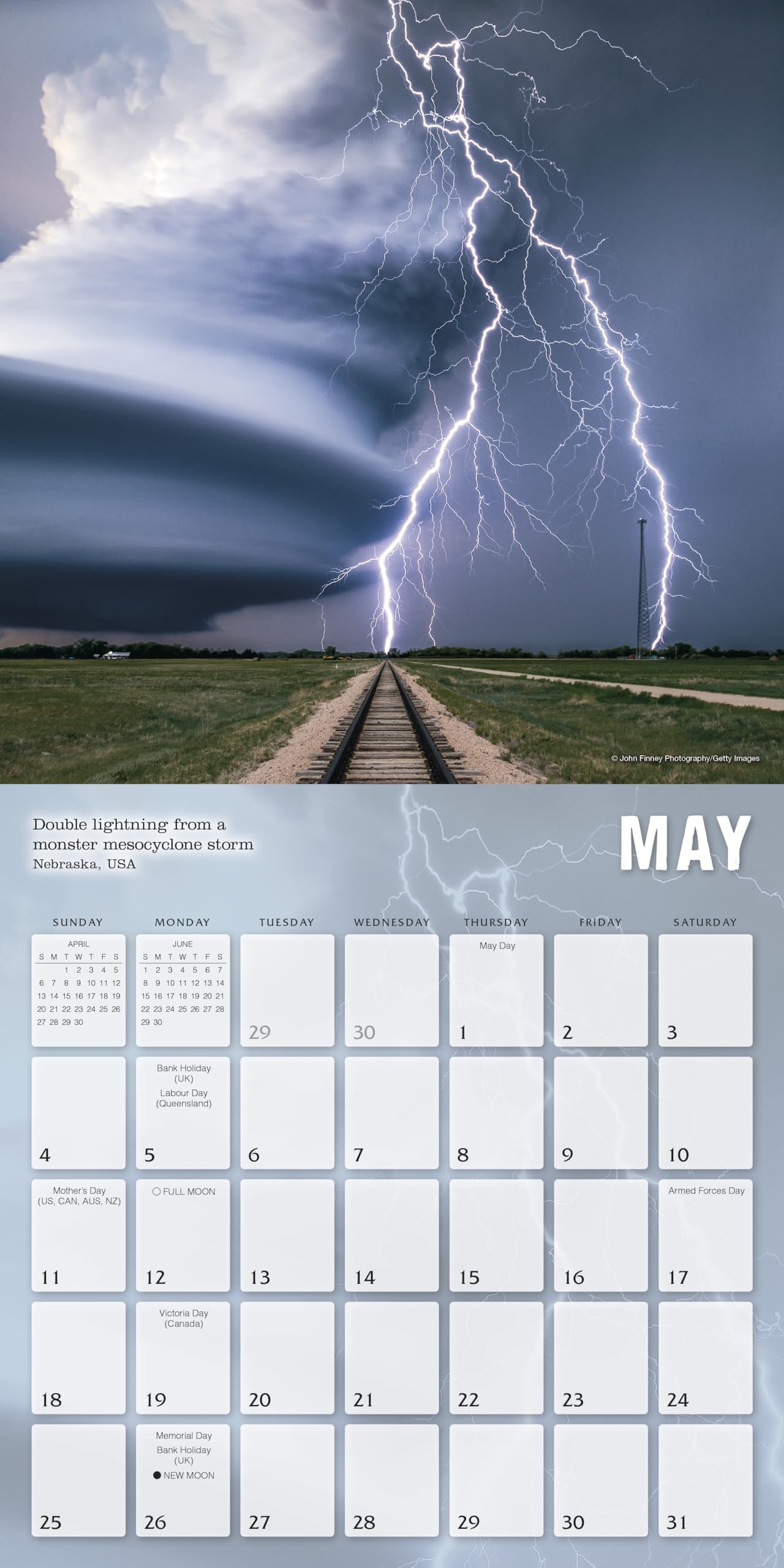 Amazon Weather Gone Wild 2025 Wall Calendar 16 Month Nature Calendar 12
