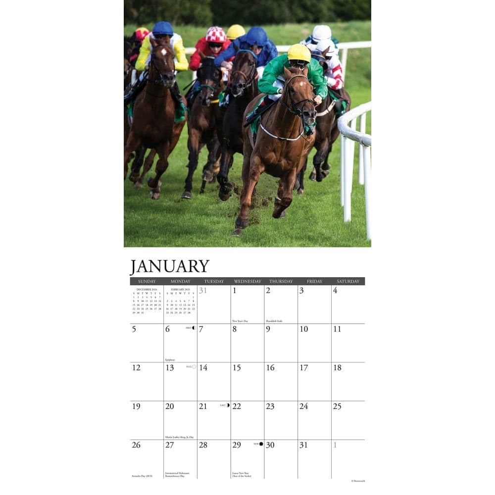 Amazon Willow Creek Press Calendars Horse Racing 2025 Wall Calendar Willow Creek Press Office Products