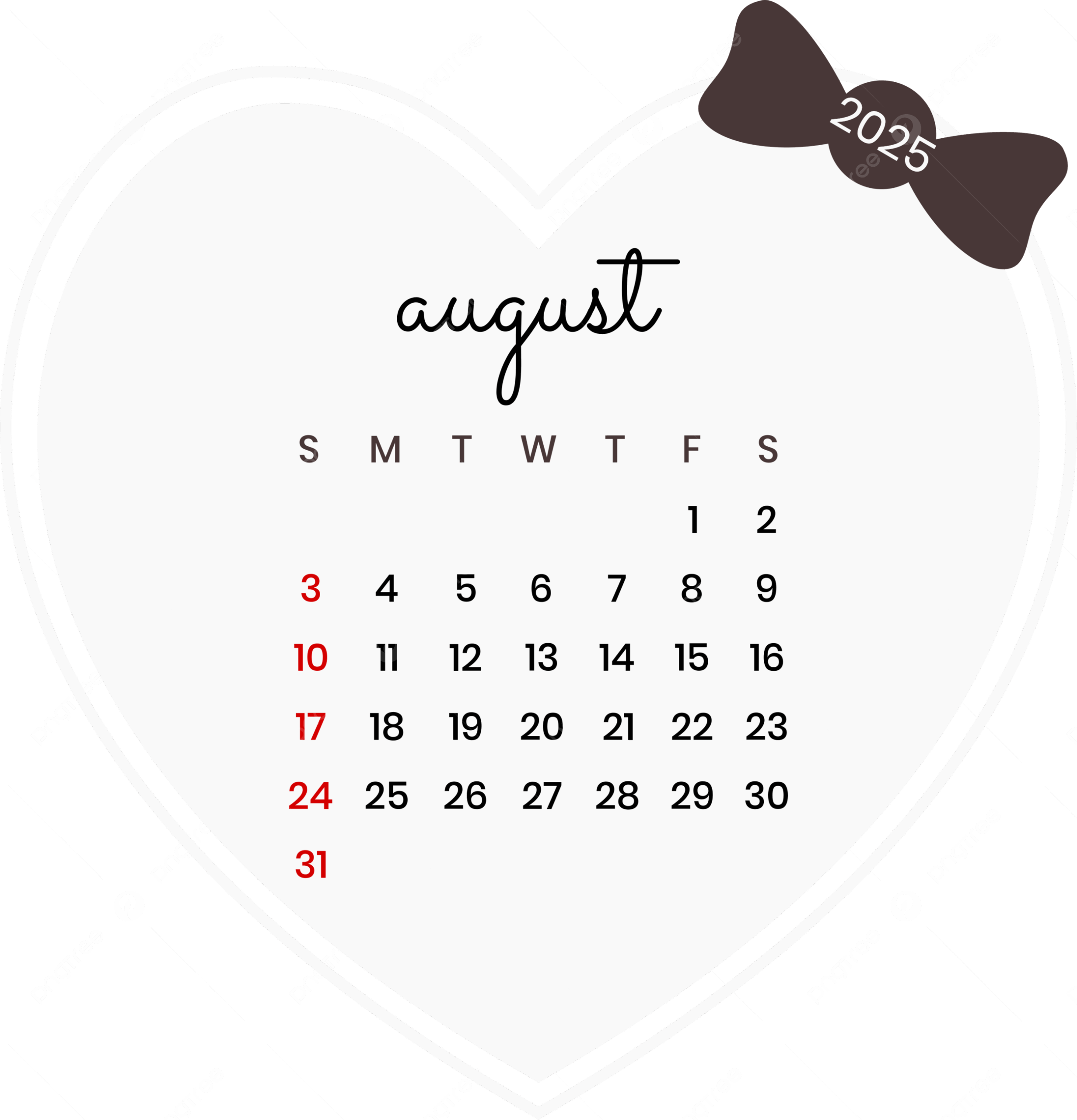 14 August 2025 Calendar