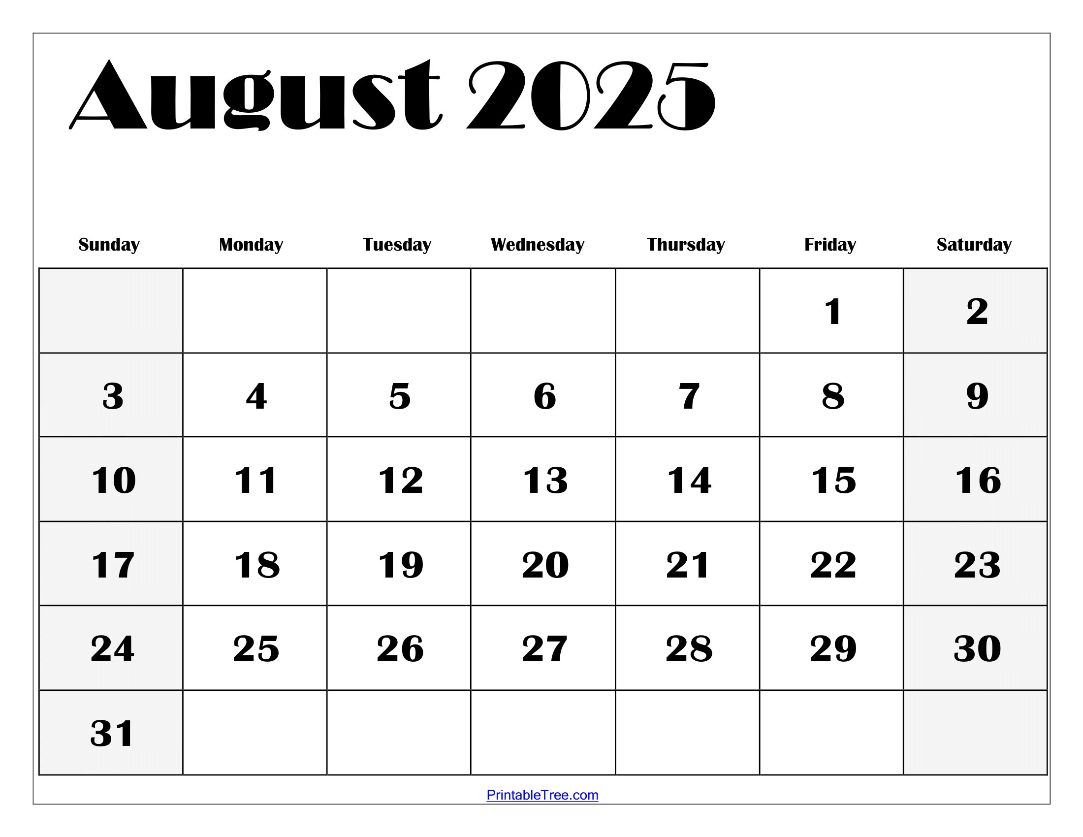 August 2025 Calendar Philippines August 2025 Calendar Philippines