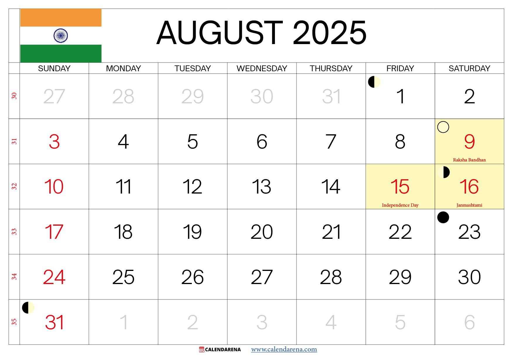 How Many Days Are In August 2025 Calendar