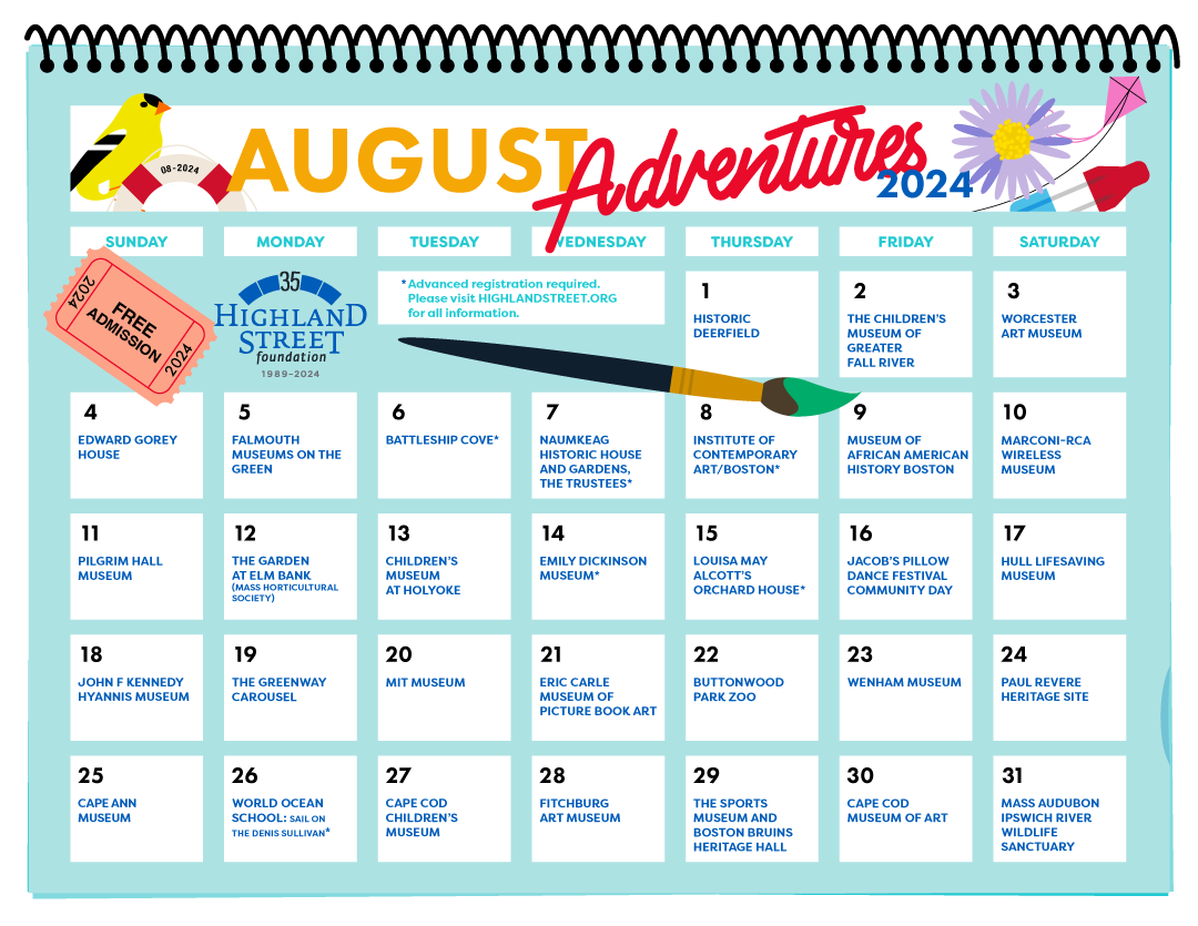 Boston Events Calendar August 2025