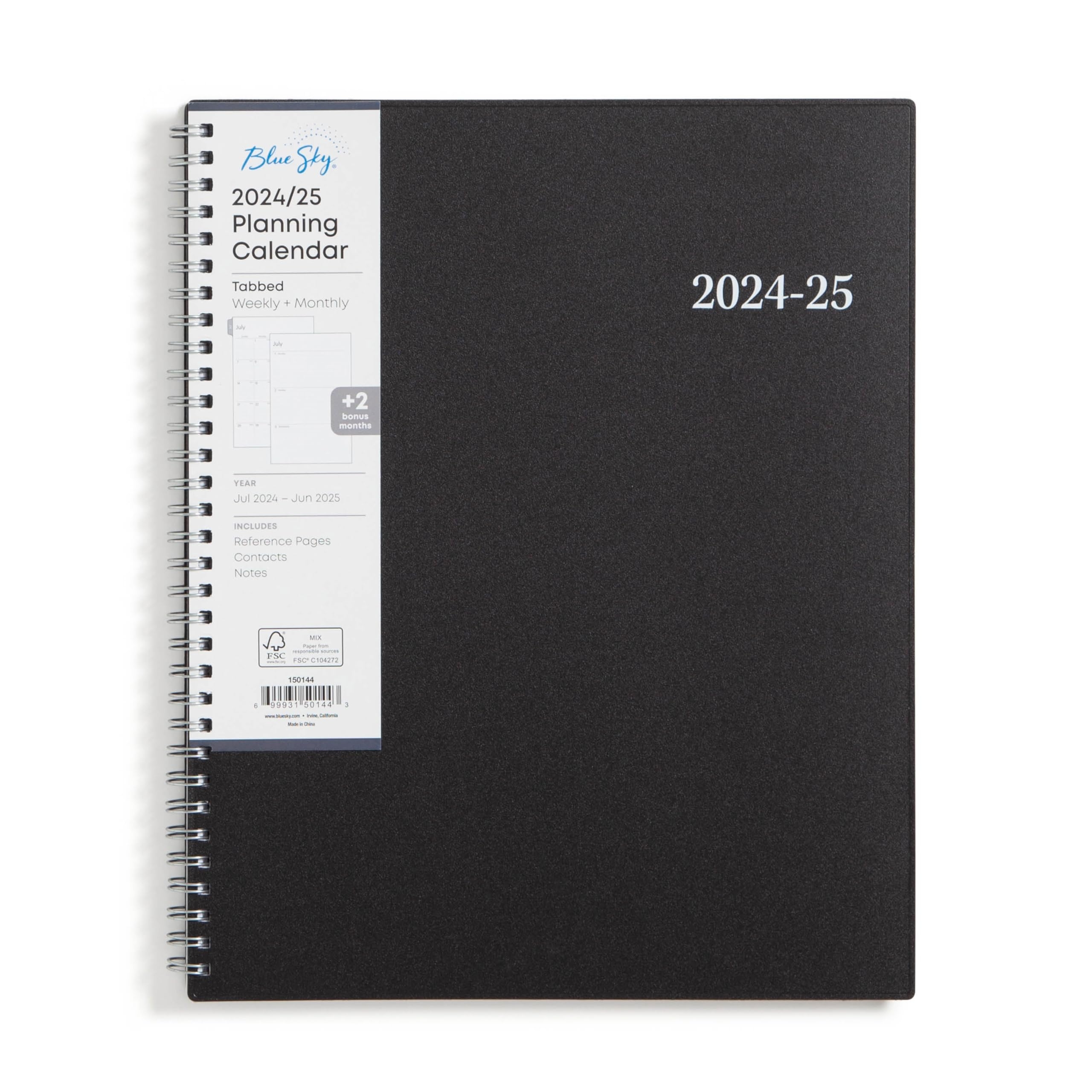 Blue Sky 2024 2025 Academic Year Weekly U0026 Monthly Planner 8 5