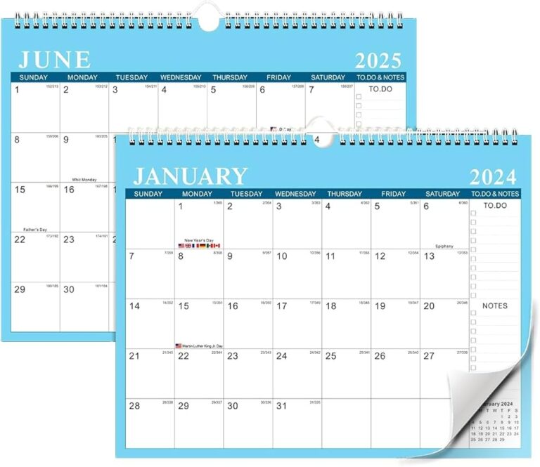 Calendar 2023 2024 2025 Wall Calendar July 2023 December 2024 Calendar January 2024 June 2025 18 Months Calendar 11 6