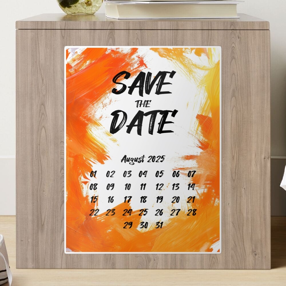 Calendar Sheet August 2025