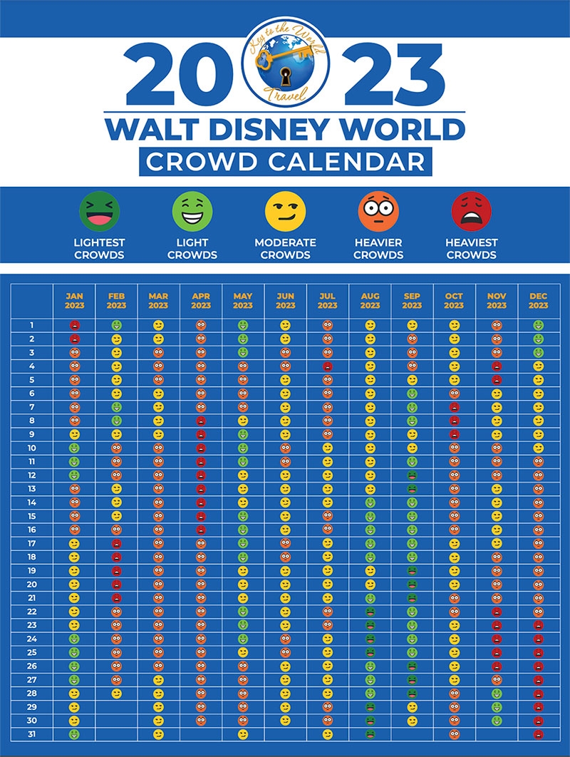 October 2025 Disney Crowd Calendar