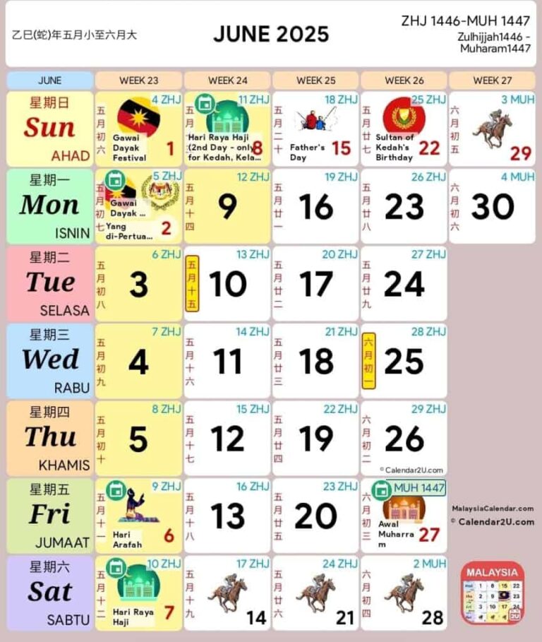 Cuti Umum 2025 U0026 Cuti Sekolah Malaysia KPM