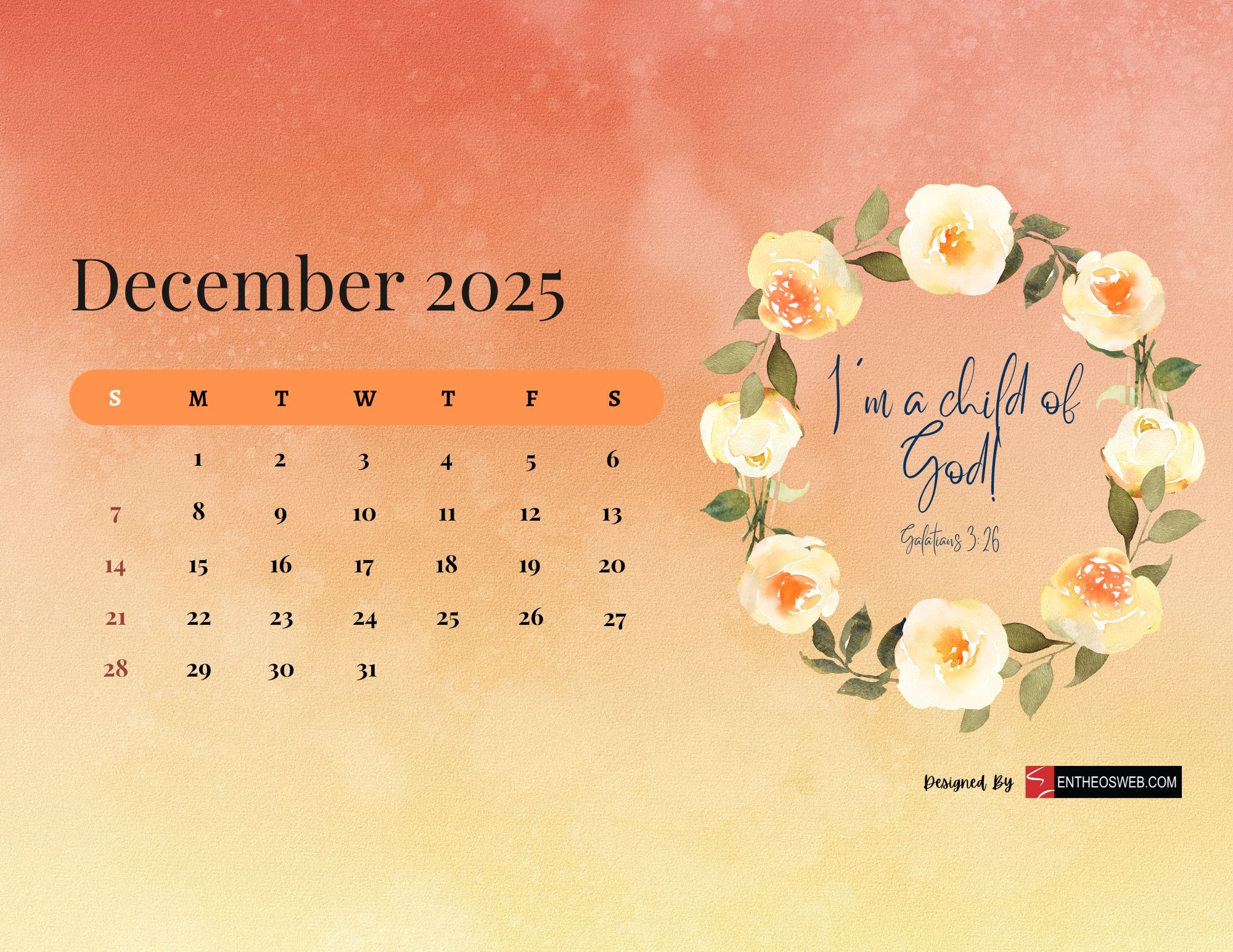 December 2025 Calendar Printables EntheosWeb December 2025 Calendar Printables EntheosWeb