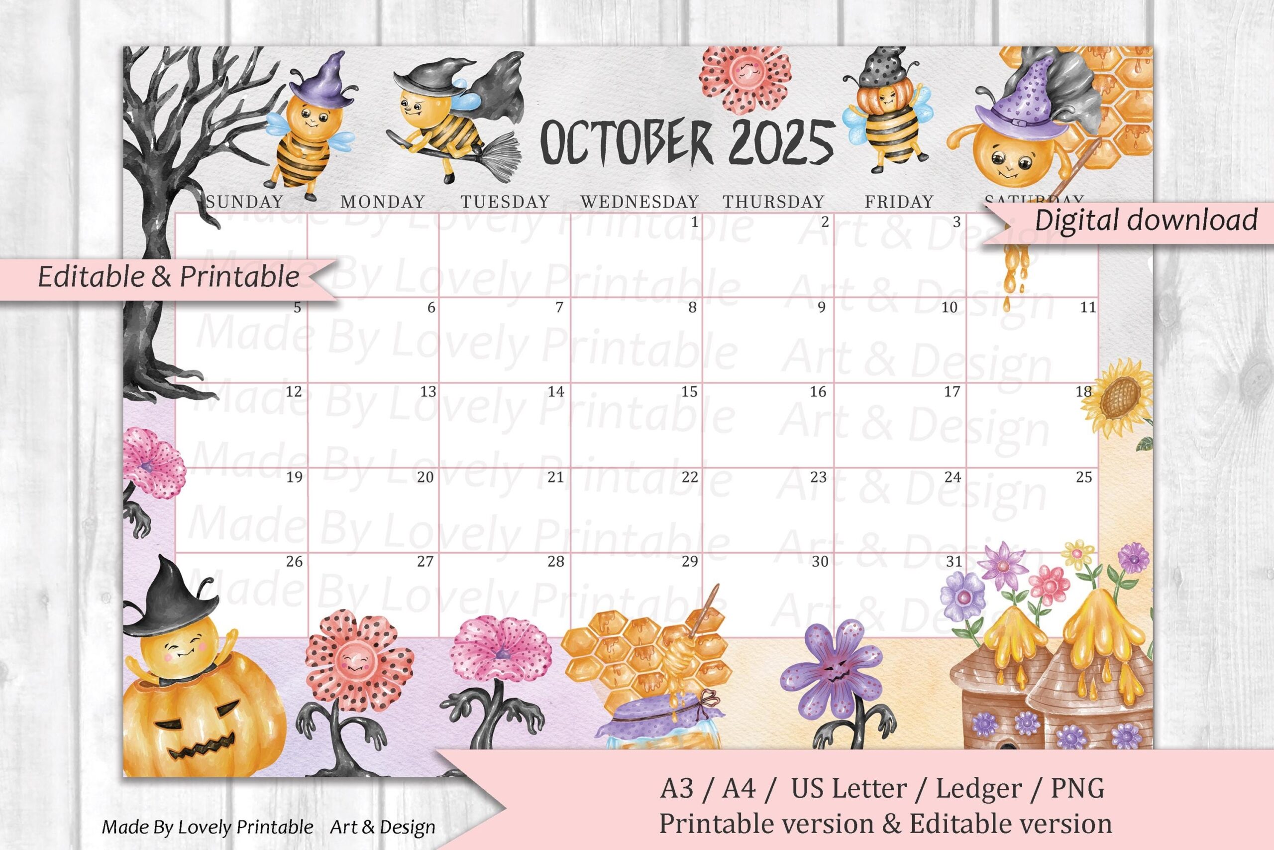 Month Of October 2025 Calendar