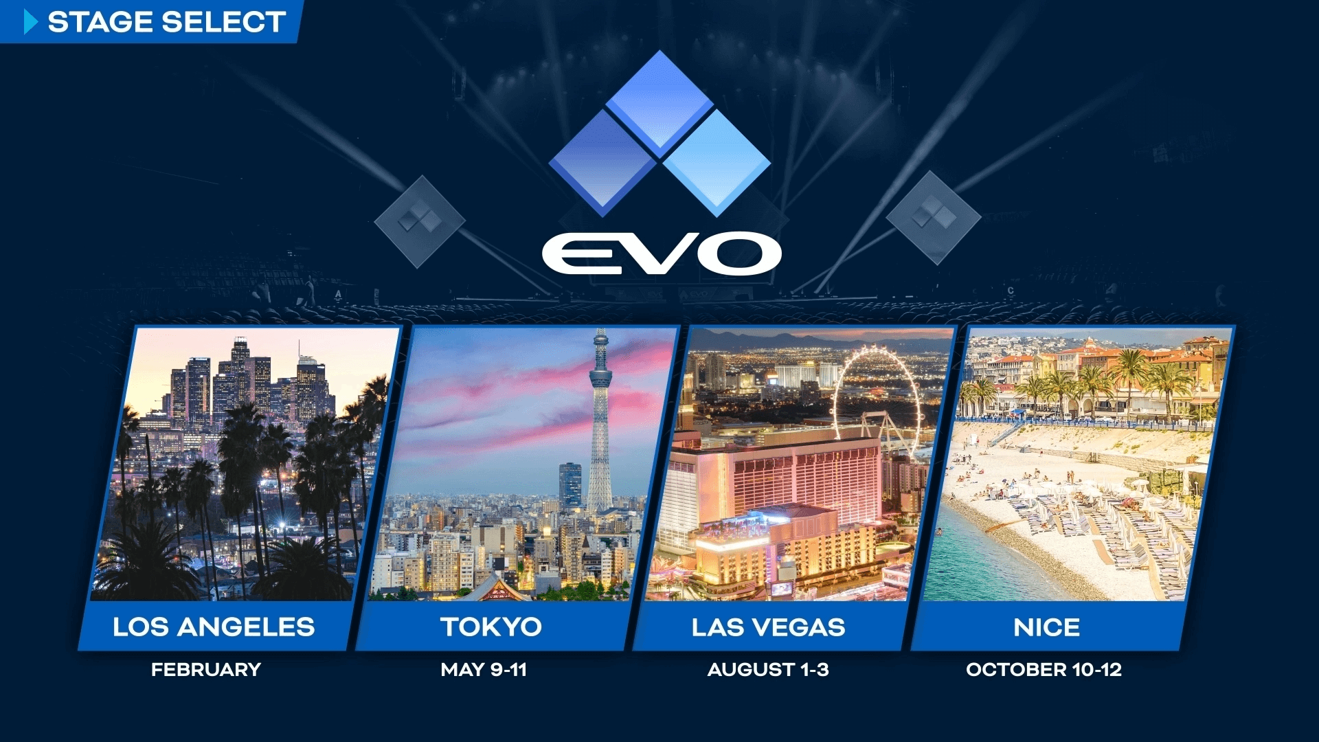 Evo Unveils 2025 Event Calendar Los Angeles Tokyo Las Vegas 