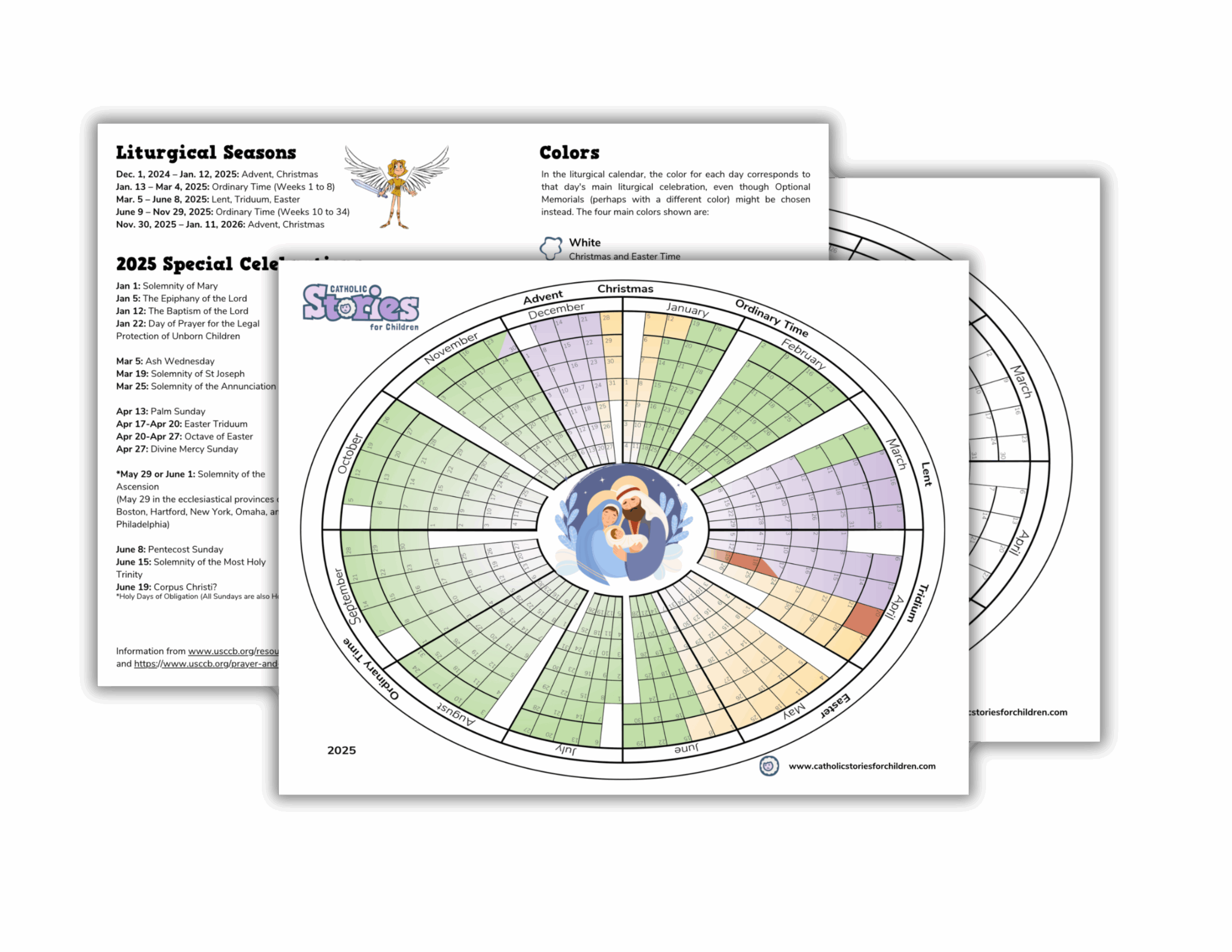 June 2025 Catholic Calendar