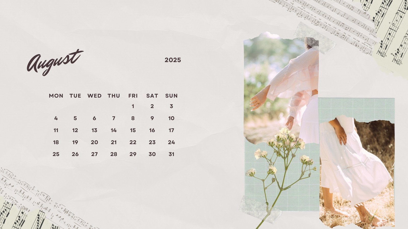 Free Printable August 2025 Calendar Templates Canva