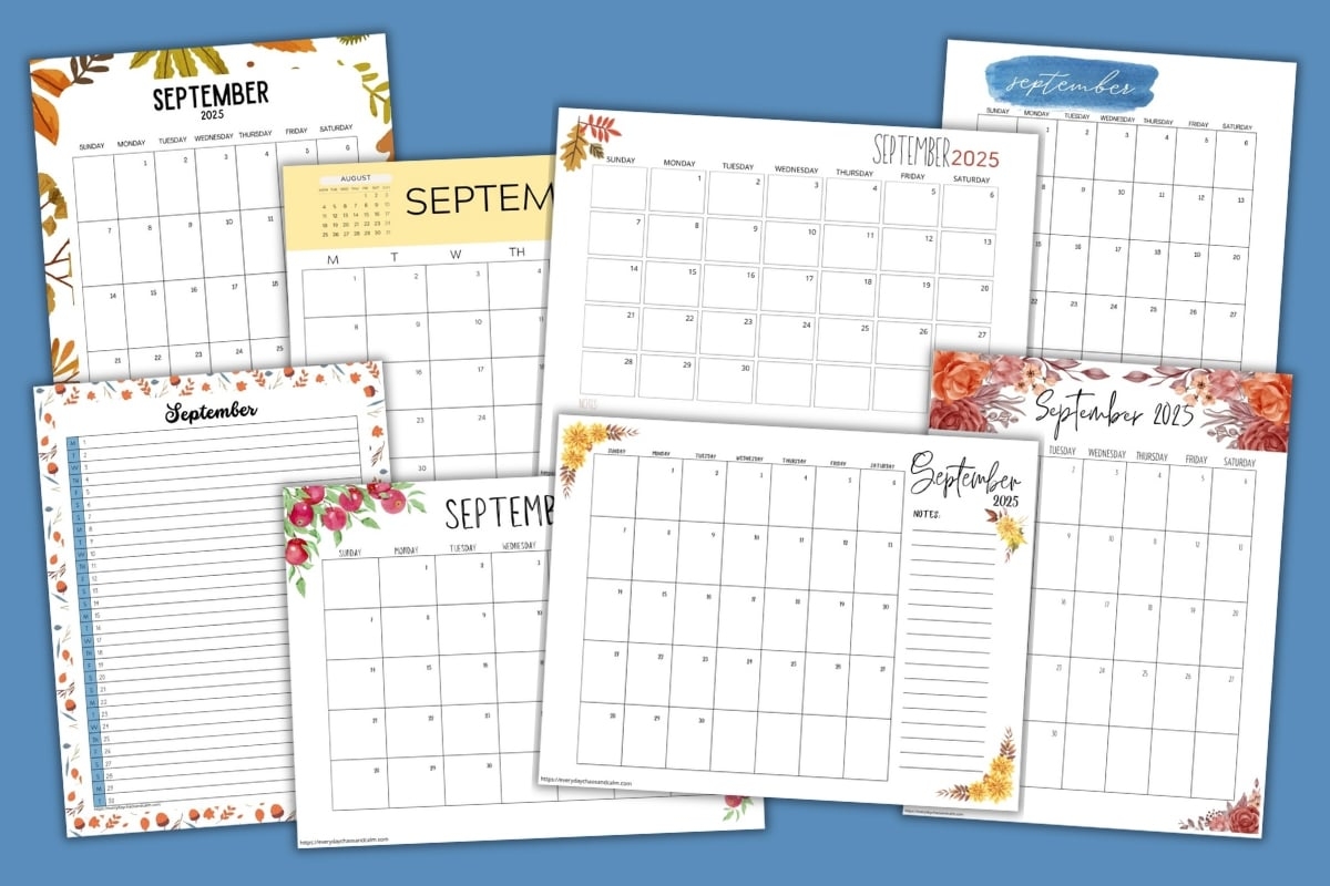 Fun Calendar September 2025