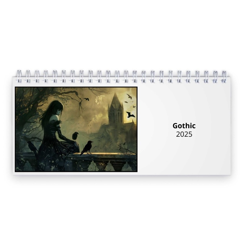Goth Calendar July 2025