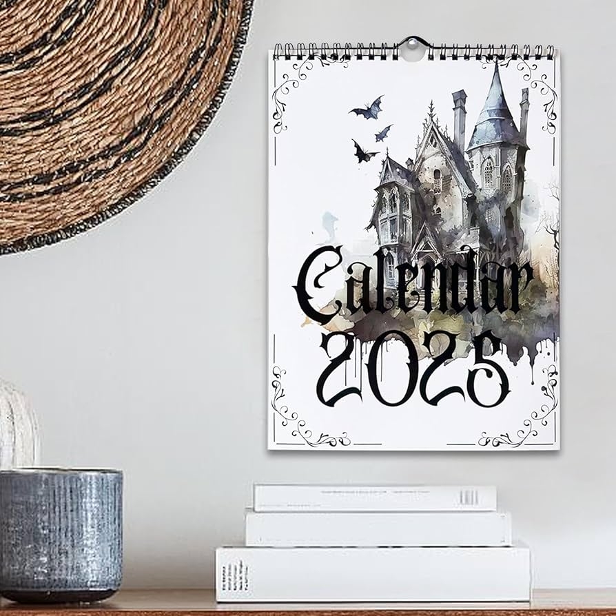 Gothic Calendar 2025 Gothic Monthly Calendars 2025 Gothic Art Wall Calendars 2025 Wall Calendar 11X9Inches 2025 Gothic Decorative Calendar Small Blocks Detective Calendar For Desk U0026 Wall Wall Calendars Amazon au