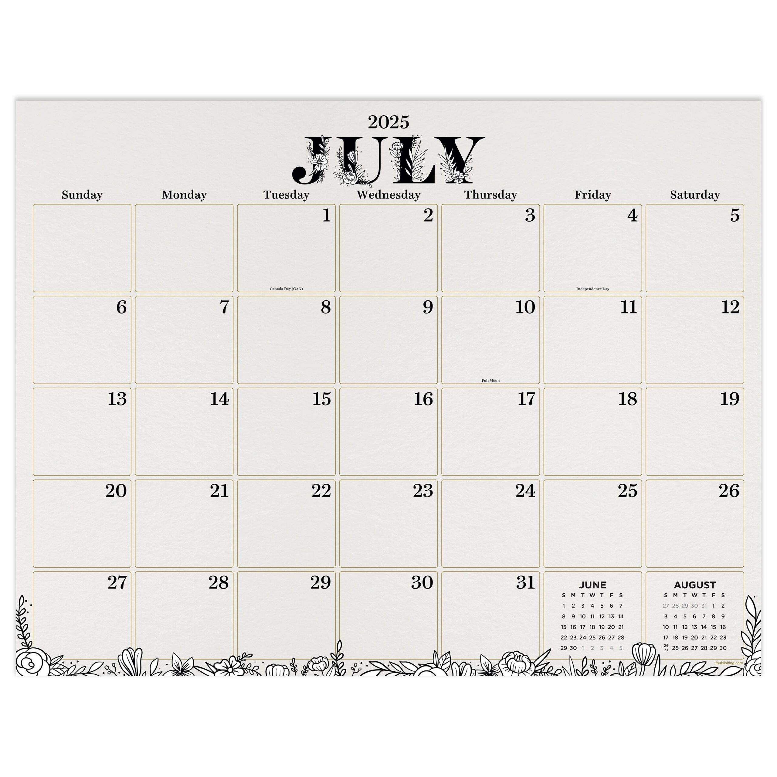 Gothic Calendar Etsy