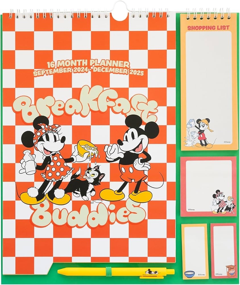 Grupo Erik Disney Family Calendar 2024 2025 September 2024 To December 2025 Monthly Family Planner With Hook Amazon au Stationery U0026 Office Products