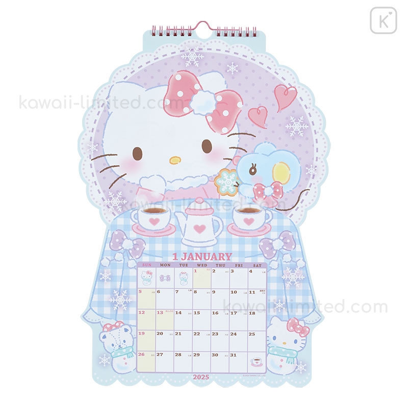 Hello Kitty Calendar August 2025