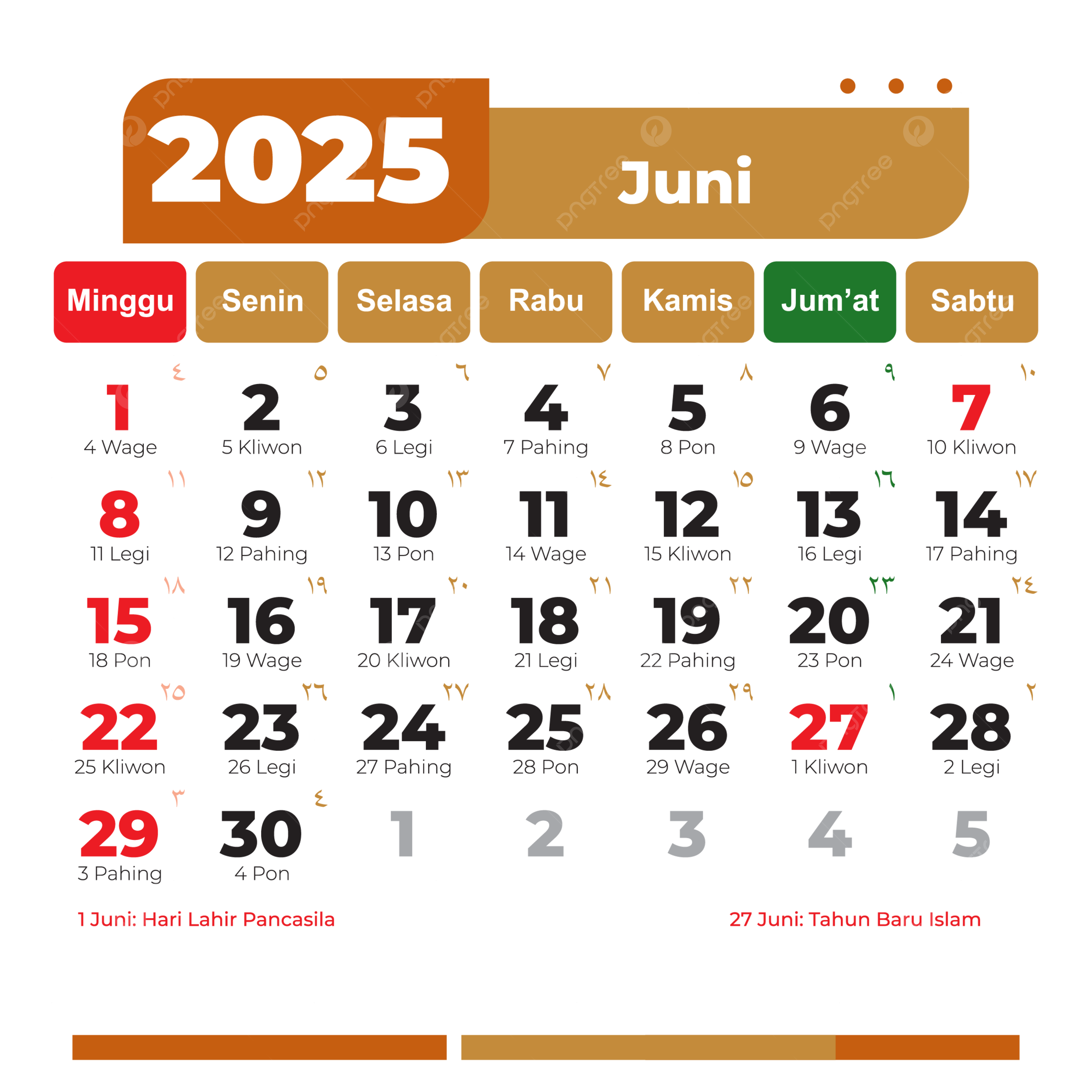 National Days In June 2025 Calendar