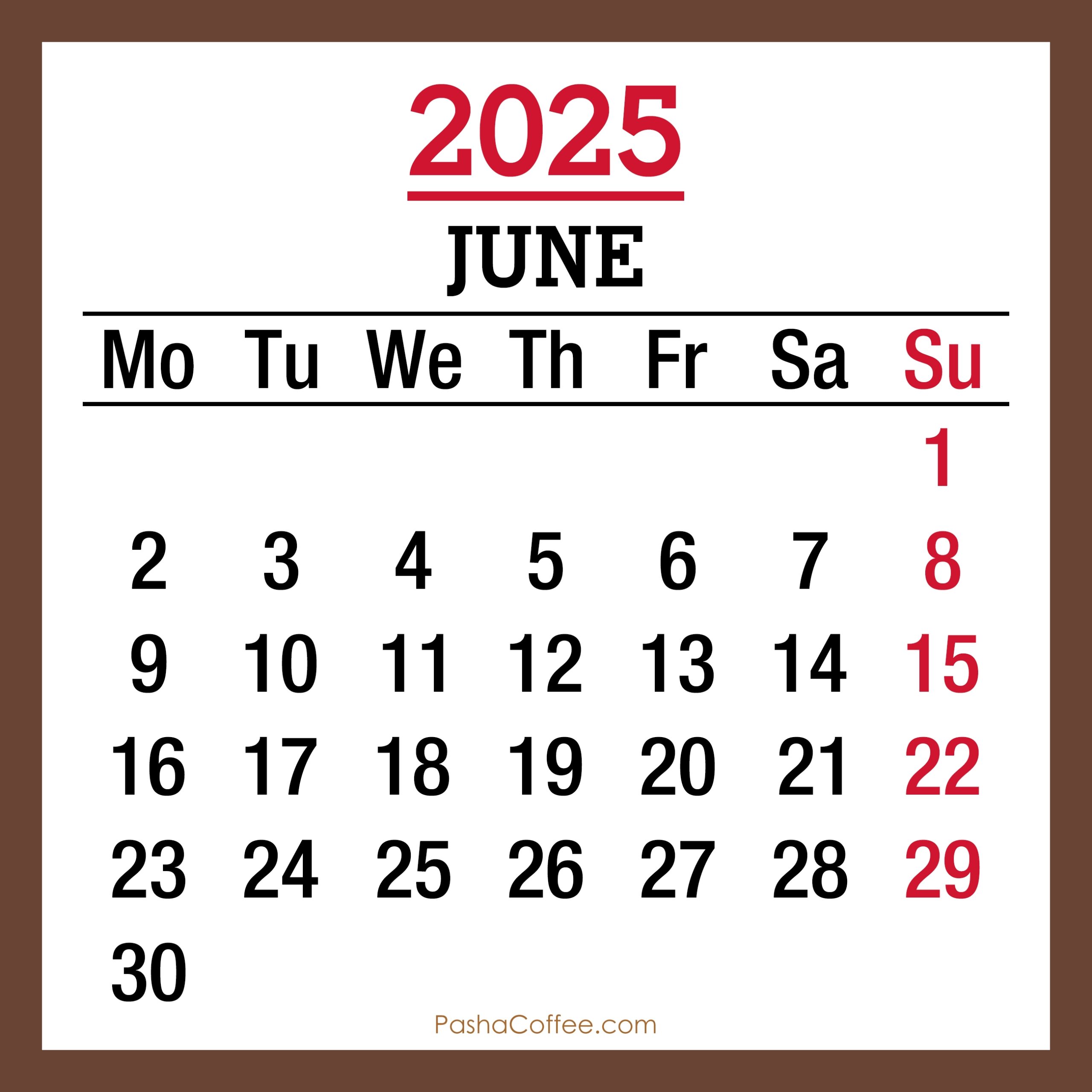 June 2025 Uk Calendar