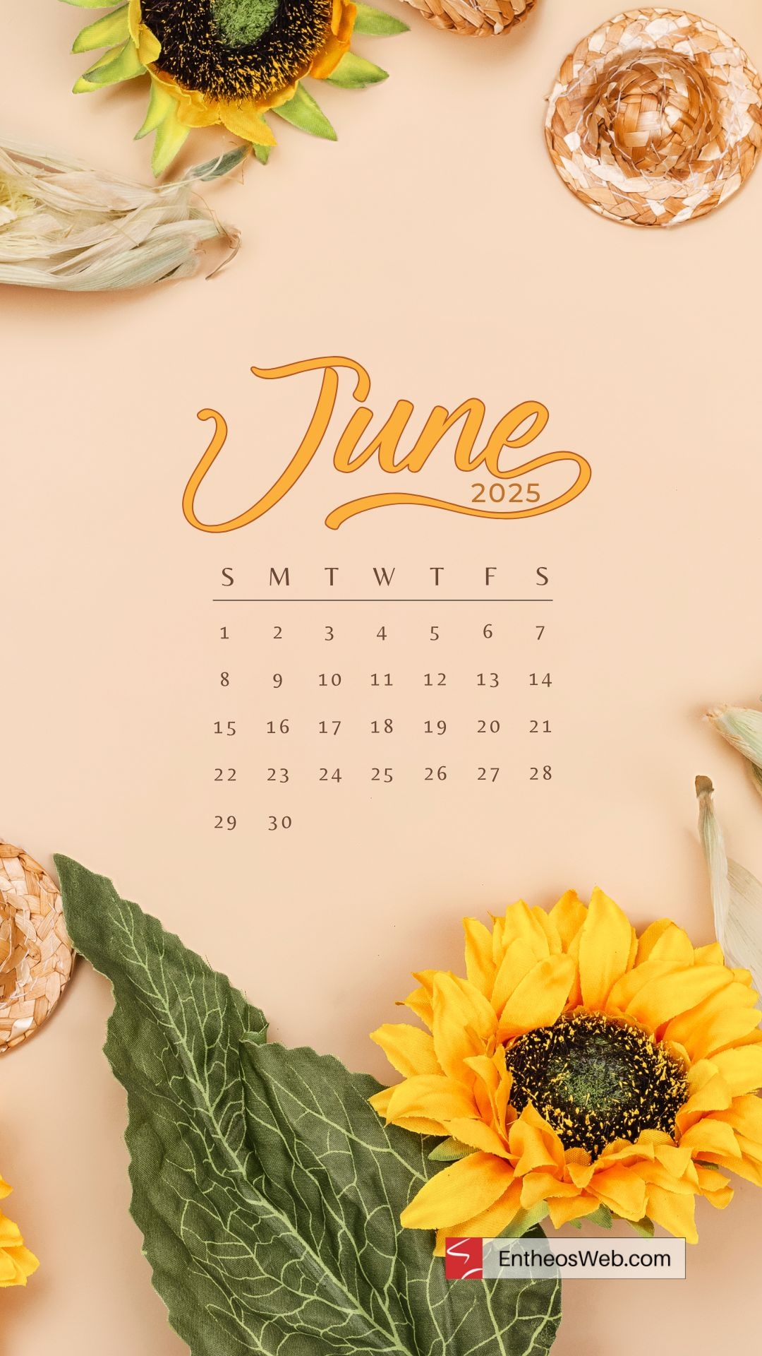 June 2025 Wallpaper Calendar