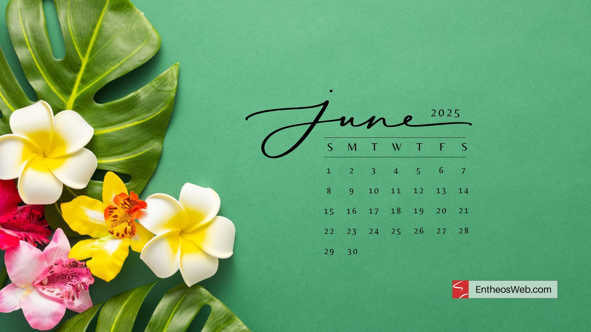June Desktop Wallpaper Calendars EntheosWeb