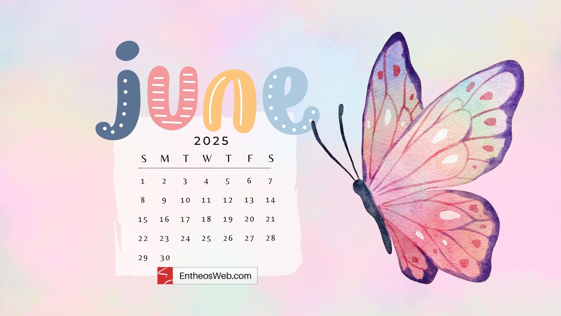 June Desktop Wallpaper Calendars EntheosWeb