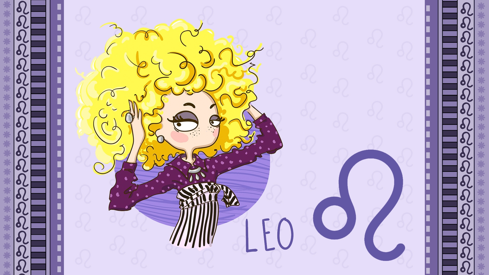 Leo Good Days Calendar August 2025