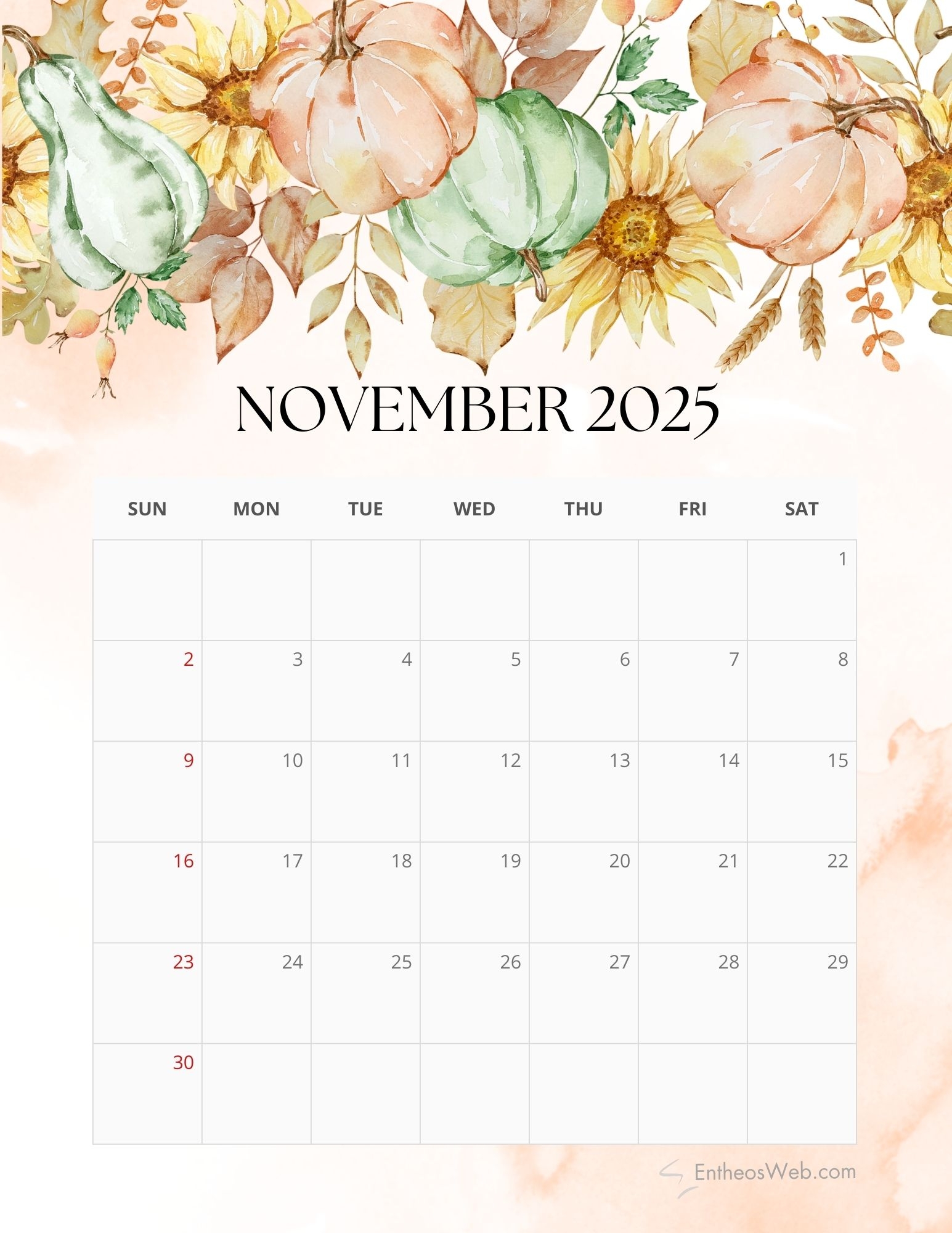 November 2025 Calendar Wallpaper Desktop