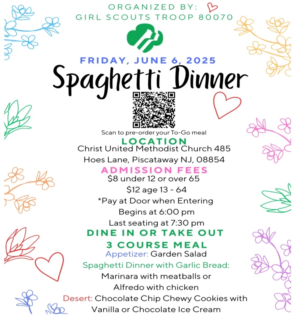 Piscataway Girl Scout Troop 80070 Spring Dinner TAPinto TAPinto