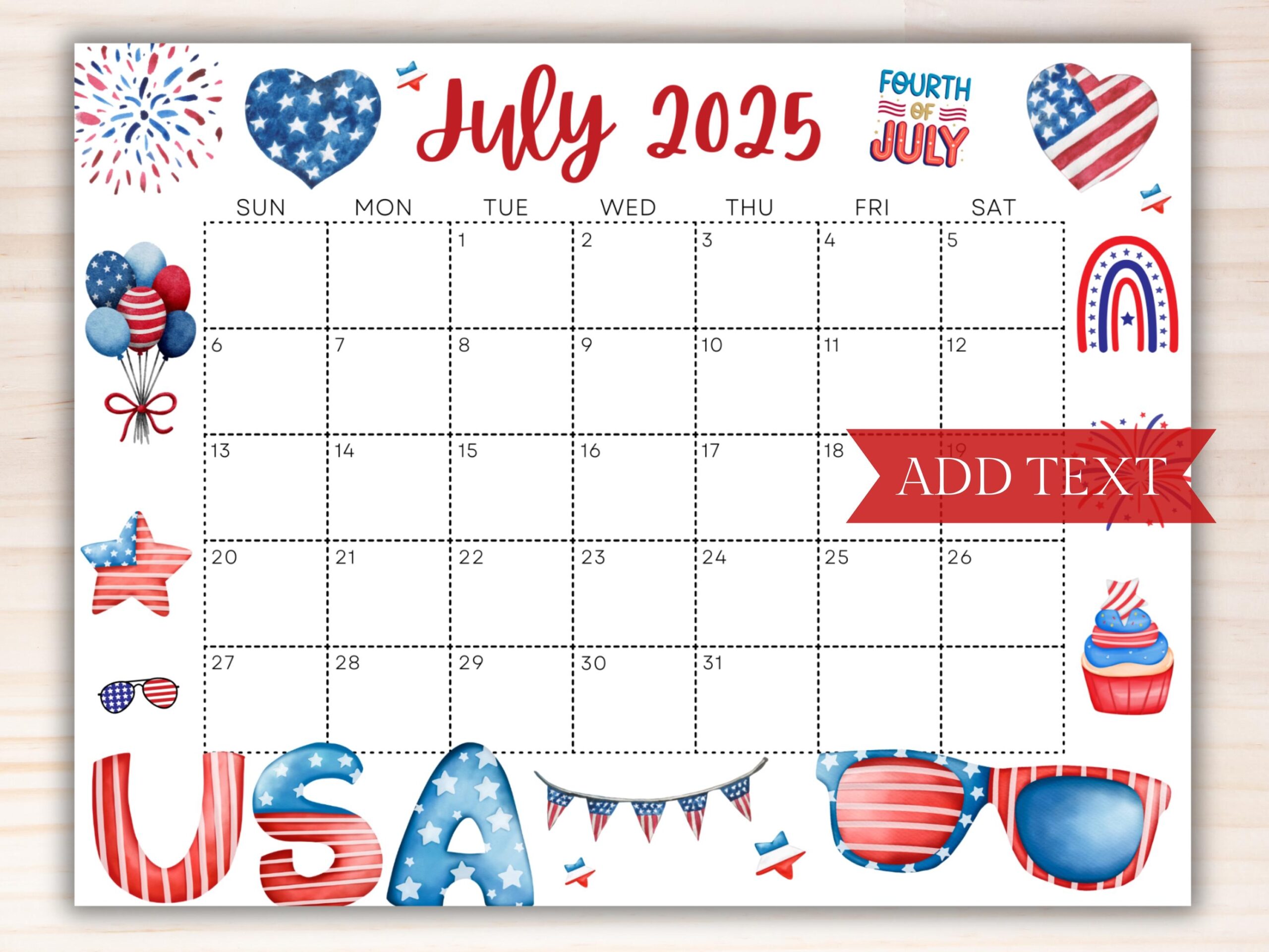 Weather Calendar For July 2025