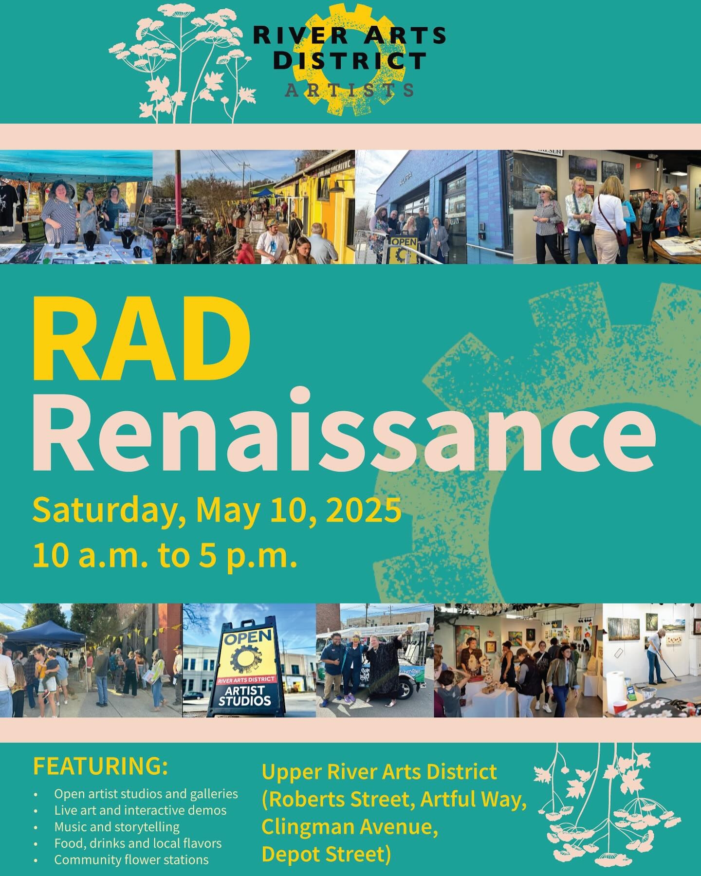 RAD Renaissance River Arts District Artists
