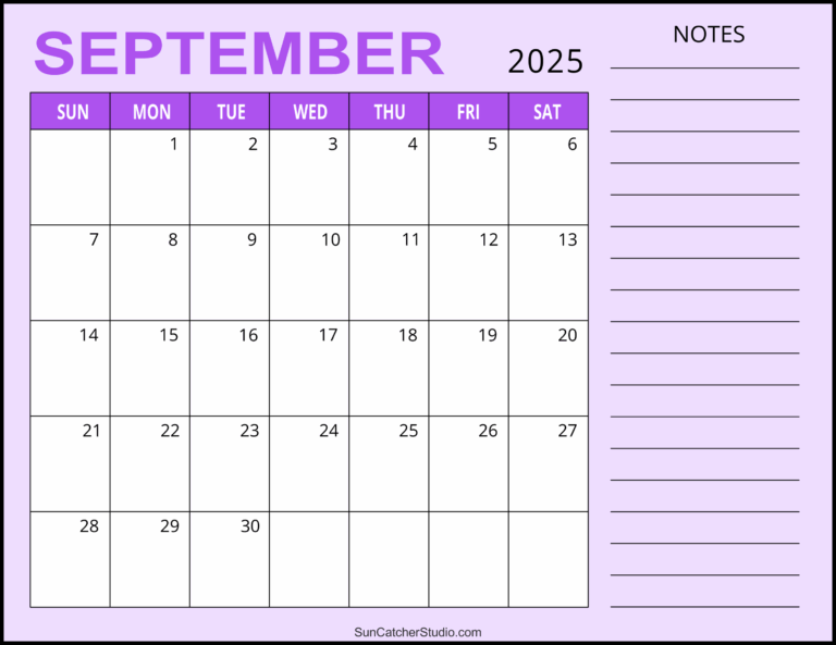 September 2025 Calendar Free Printable Free Printables Monograms Design Tools Patterns U0026 DIY Projects