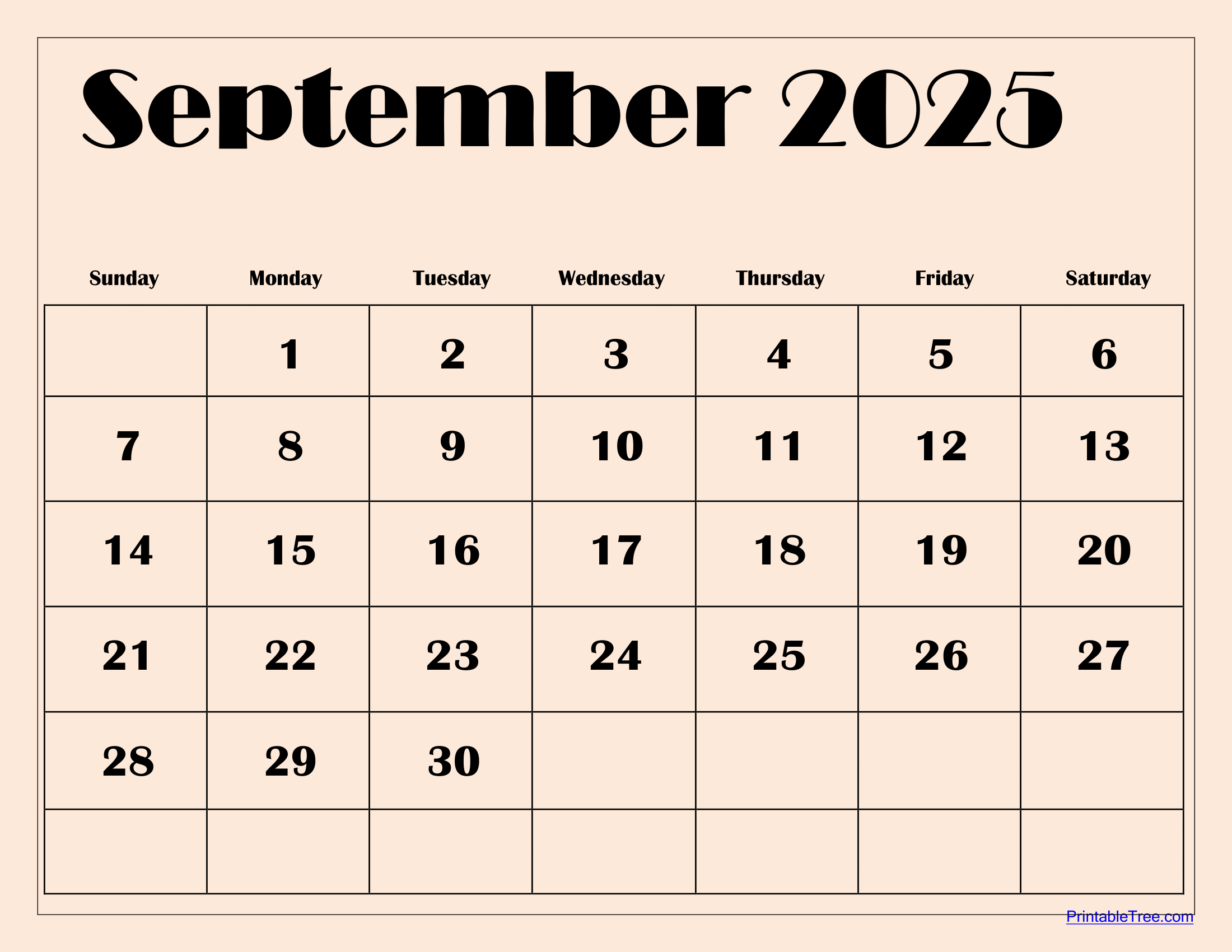 Calendar September 2025 Holidays