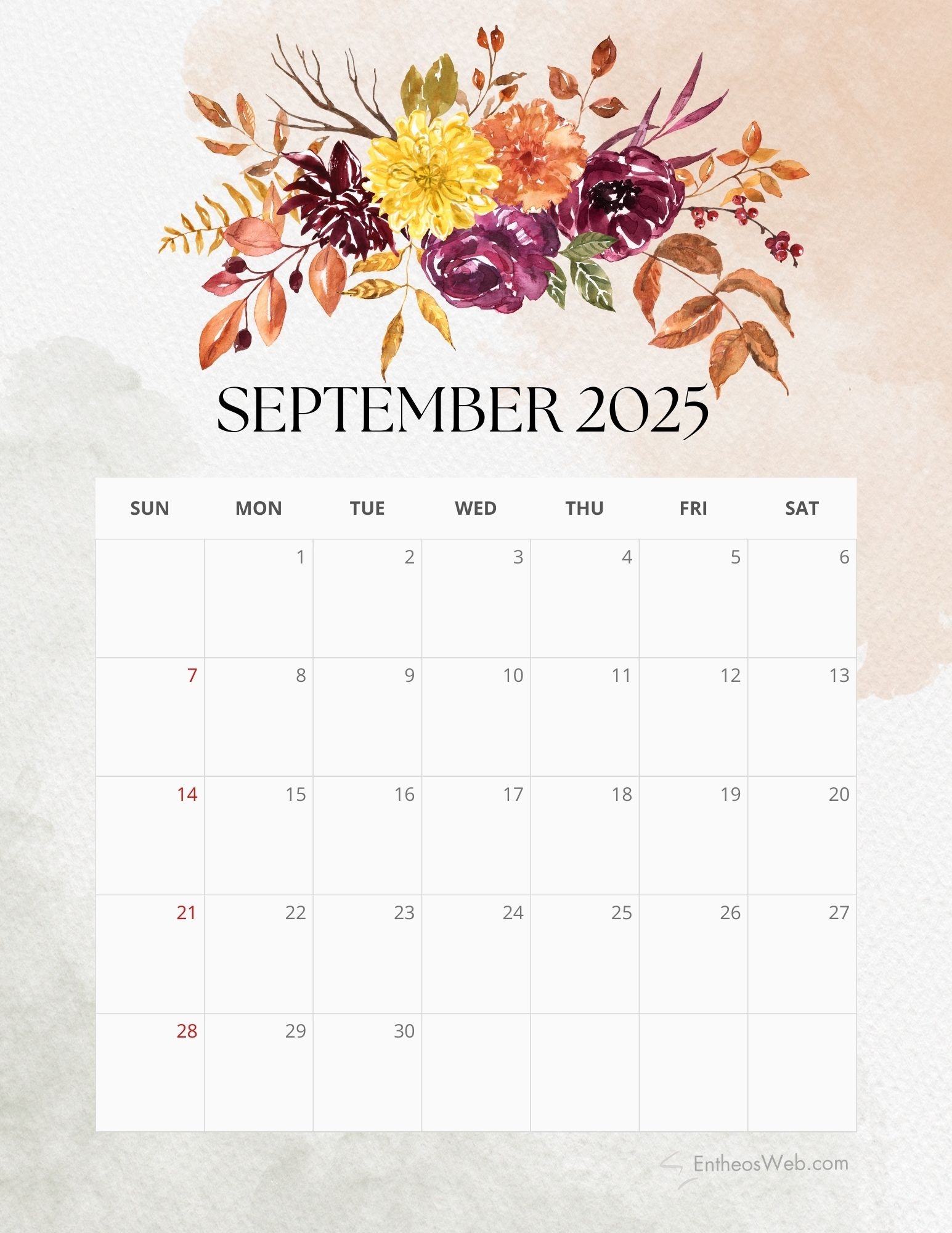 September 2025 Calendar Ideas