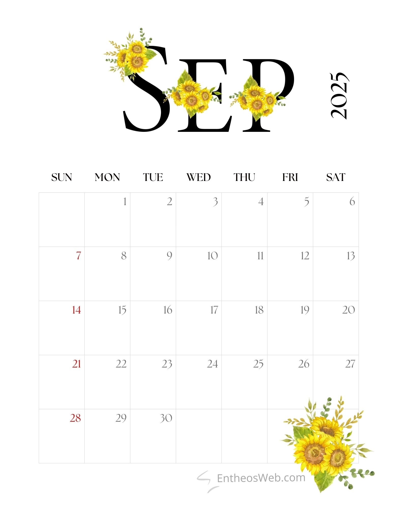 Calendar Sep 2023 - June 2025
