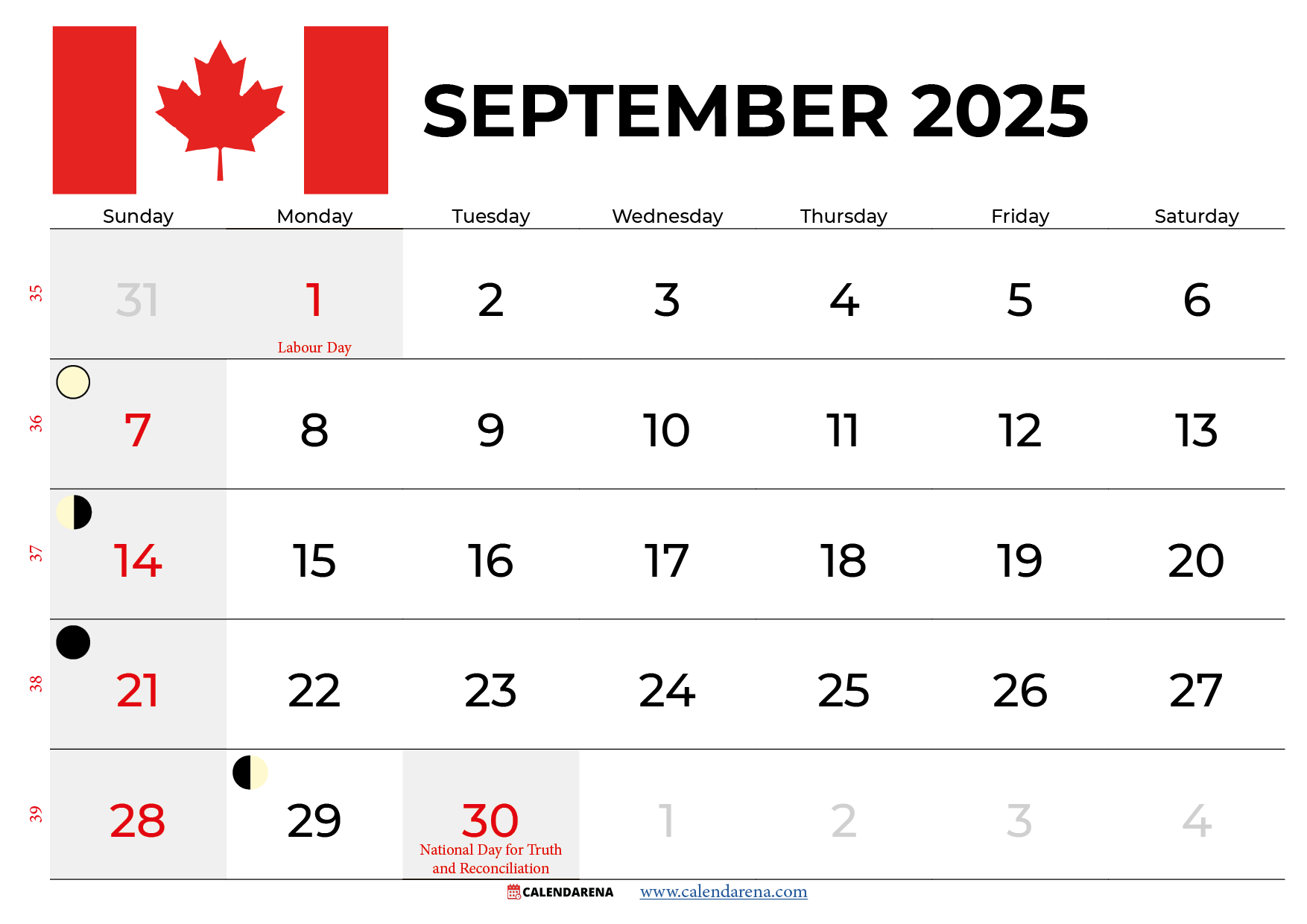 September 2025 Printable Calendar With Holidays