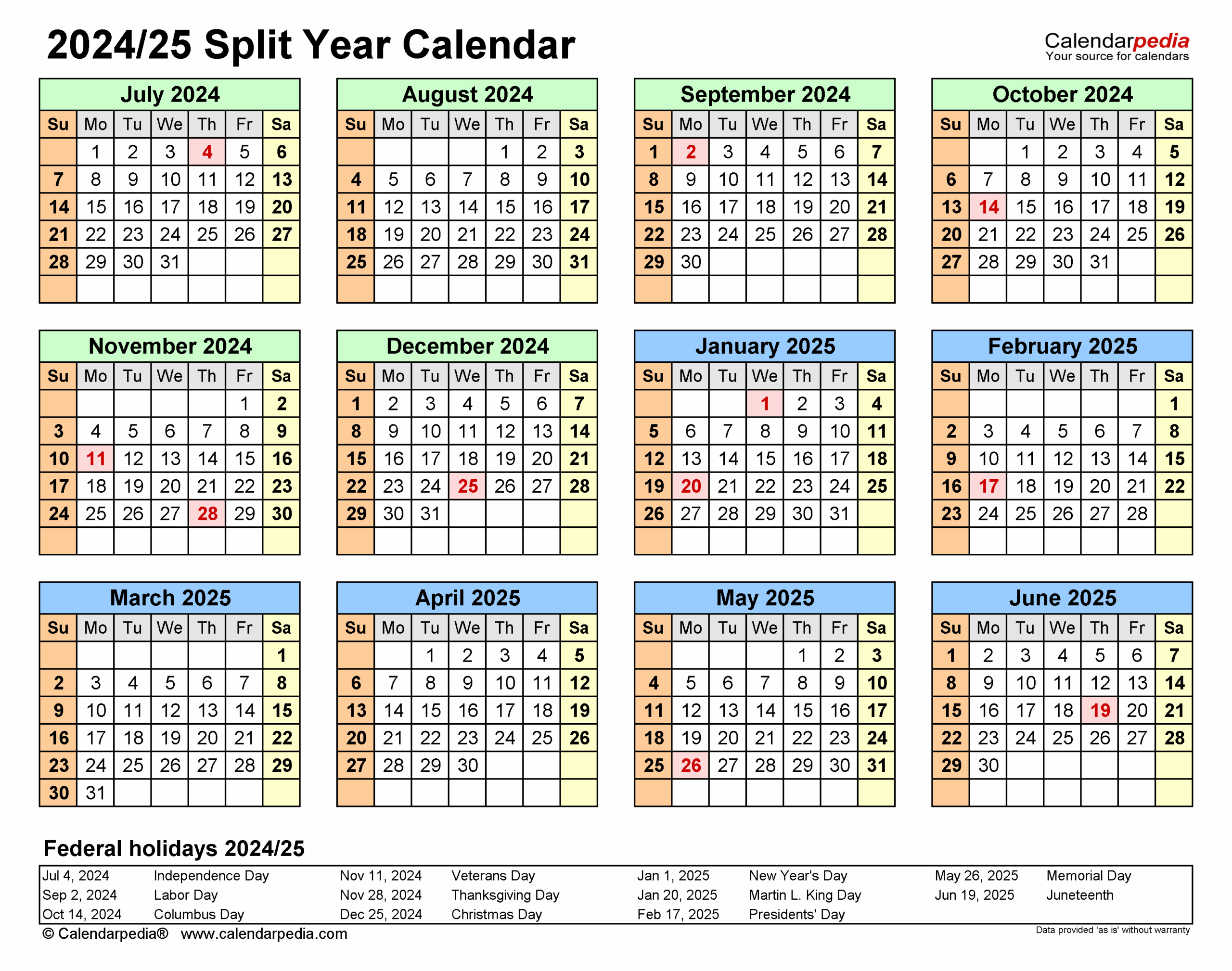 Free Printable Calendar September 2023 To June 2025