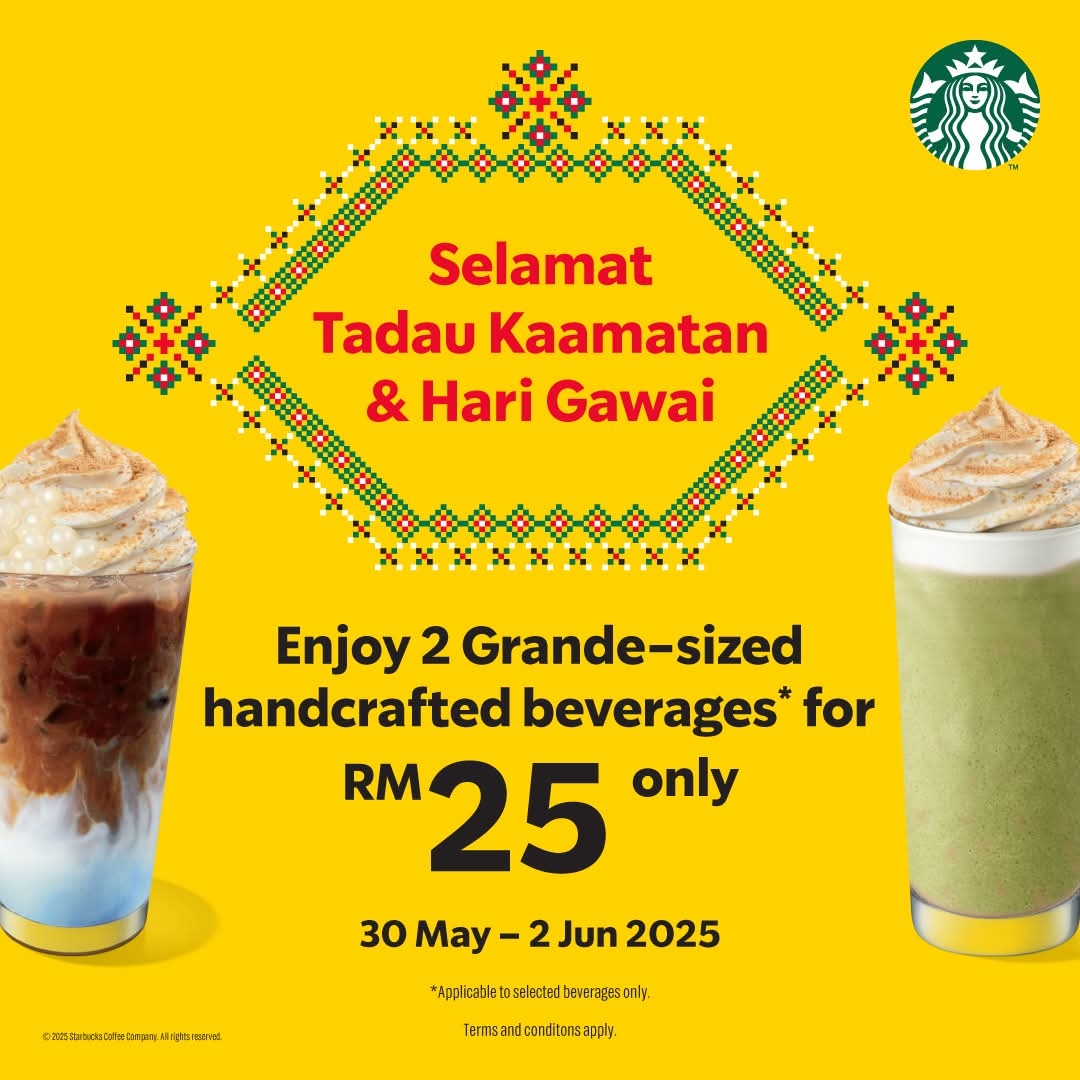 Starbucks Promotion May 2025